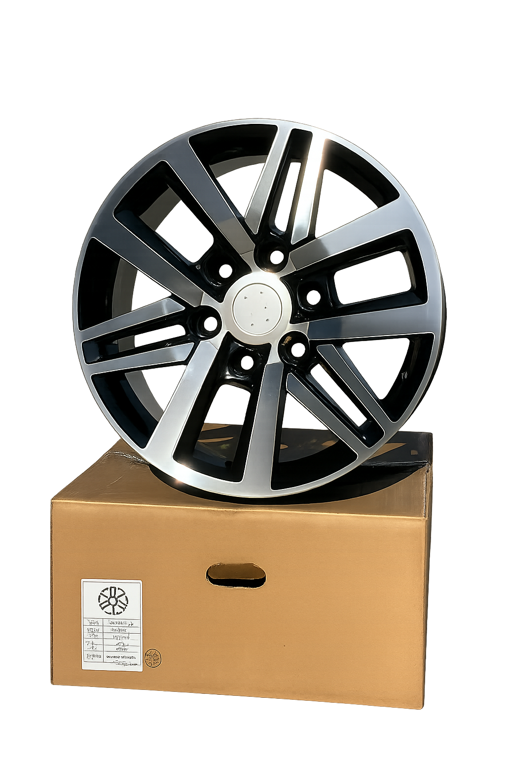 Pack 4 llantas de aleación aluminio 17x7.5